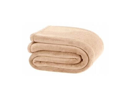 Deka Coral Fleece Blanket béžová - 150x200cm