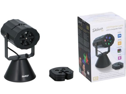 LED projekční lampa Déluxa