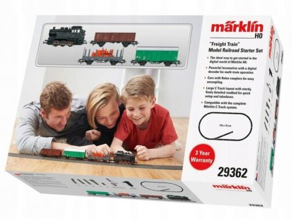 Model železniční startovací sady Märklin 29362 H0 / Nákladní vlak