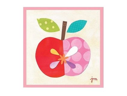 Obrázok jablká Happy Spaces 30 x 30 cm