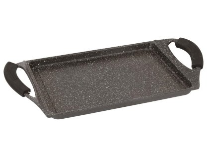 Plochý pekáč RL-NTG34 s mramorovým povrchom 34 cm