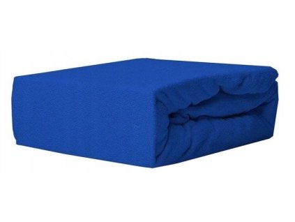EmaHome - Prostěradlo Piruu Froté 180x200 cm - Námořnická modrá 312