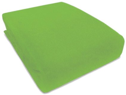 Prostěradlo Piruu Froté 90x200 cm - Zelená
