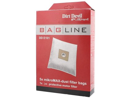 Sáčky do vysavače Dirt Devil Bag Line E101 - 5 kusů