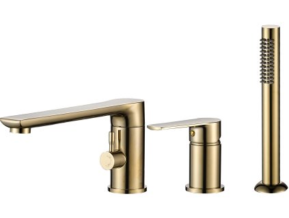 Kúpeľňová batéria 3 otvory Rea DEX Light Gold