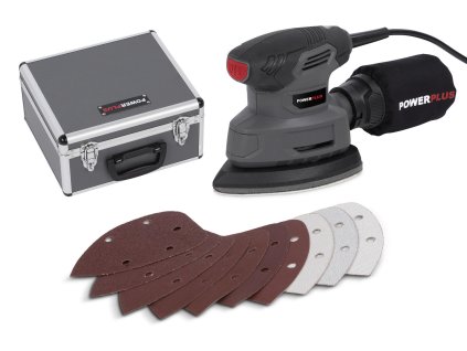 Vibrační mini delta bruska POWESET5 140W SET POWERPLUS