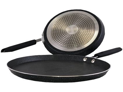 Panvica na palacinky s mramorovým povrchom Royalty Line RL-CP28FR s priemerom 28 cm