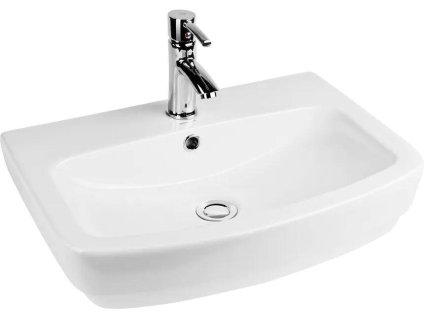 Keramické umývadlo Mero / 65 cm / biele
