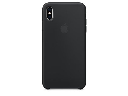 Kryt na mobil Apple Silicone Case pro iPhone Xs Max - černý