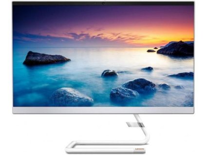 Počítač All In One Lenovo IdeaCentre A340-22IWL 21.5", 1920 x 1080, i3-8145U, 4GB, 128GB, DVD±R/RW, UHD 620, W10 Home - bílý
