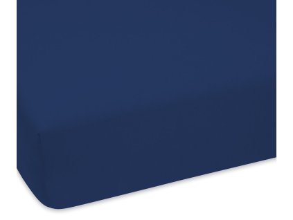 EmaHome - Prestieradlo 160x200 cm tmavomodré 312