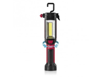 EASYmaxx - LED pracovní světlo 7v1 4,5V černá/červená