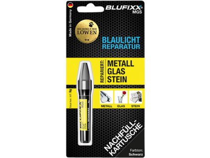 Speciální lepidlo Blufixx na kov, sklo, kámen / černá