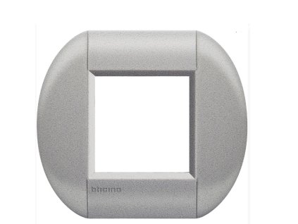 Oválný rámeček BTicino LivingLight LNB4802CO - šedý