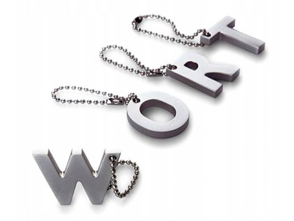 Kroužek na klíče My letters "W" Philippi Keys