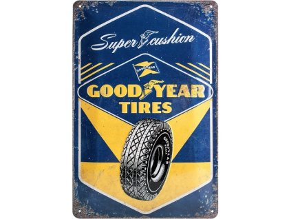 Plechová cedule Goodyear Tires 30x20 cm