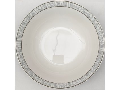 Sada porcelánových misiek Domino s priemerom 22,5 cm / 4 kusy