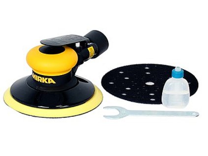Bruska Mirka ROS / 525CV 125 mm centrální vakuová dráha 2,5 / žlutá