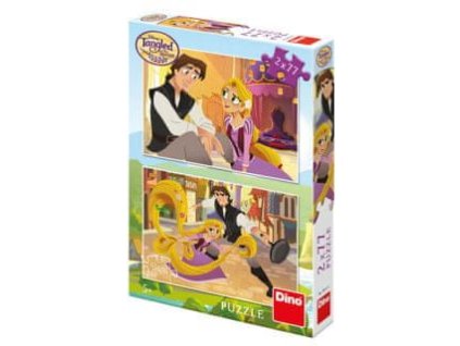 Puzzle Na vlásku 2x77 dílků