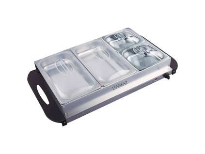 Bufetový ohrievač Royalty Line RL-BFS-4.7 / nerez / 600 W