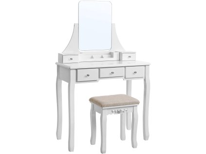 Toaletný stolík RDT25WT / biely
