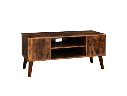Retro TV stolek 110 x 40 x 49,5 cm / hnědá