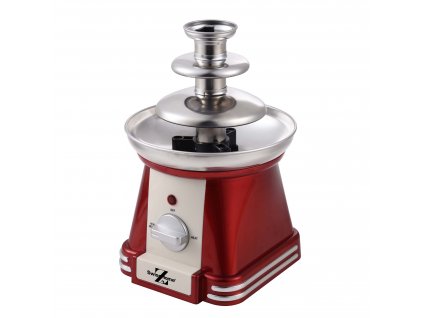 Čokoládová fontána Swiss home 350 ml / 32 W / červená