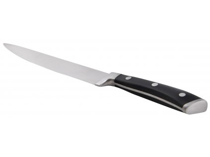 Rezací nôž z vysoko kvalitnej nerezovej ocele Masterpro 20 cm / čierna