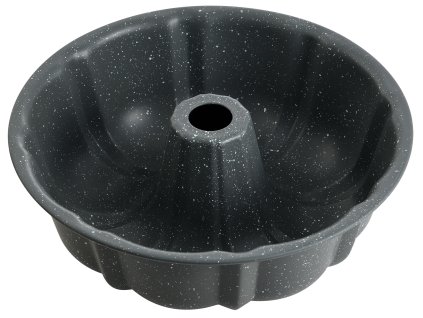 Forma na bábovku Bergner Orion z uhlíkovej ocele 24 x 8 cm / šedá