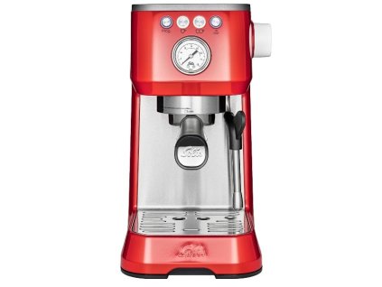 Pákový kávovar Solis Barista Perfetta Plus / červená