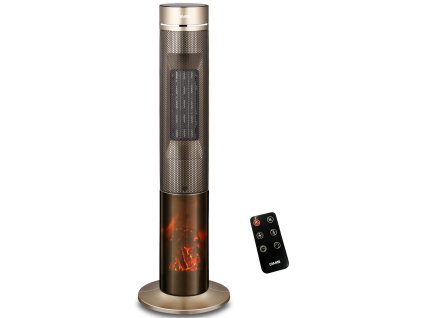 Vežový keramický ohrievač DMS® TKH-02 s ventilátorom