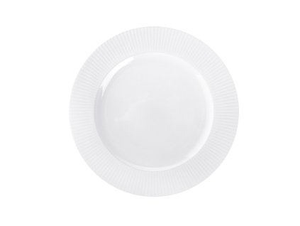 LARIS Plytký tanier / priemer 27 cm / biely
