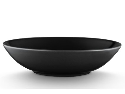 LUPINE Hlboký tanier / priemer 21 cm / čierny