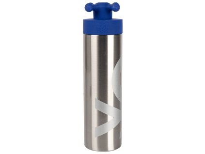 Termoska z nerezové oceli s modrým vrškem United Colors of Benetton 500 ml