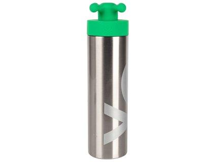 Termoska z nerezové oceli se zeleným vrškem United Colors of Benetton 500 ml