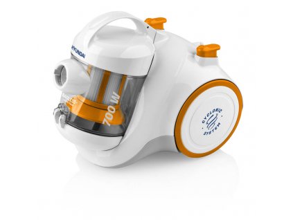 Podlahový vysavač Hyundai VC009 / bílá/oranžová