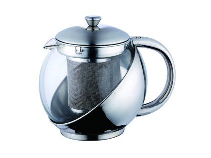 Konvice na čaj z nerezové oceli a skla Renberg 750 ml