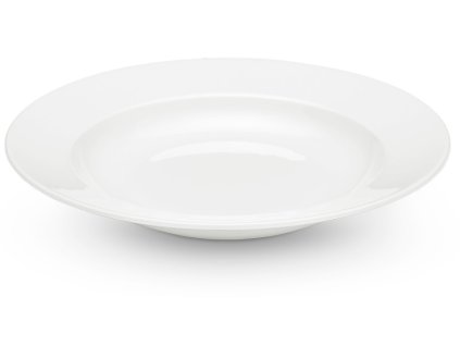 MUSCARI Hlboký tanier / priemer 22,5 cm / biely