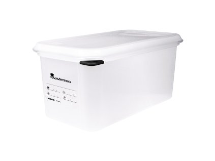 Plastová dóza na potraviny Masterpro 4 l / 32,5 x 17,6 x 10 cm