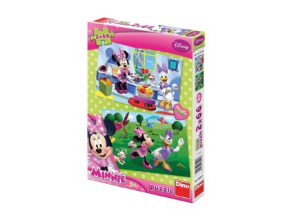 Minnie - puzzle 2 motivy Dino Toys 385047