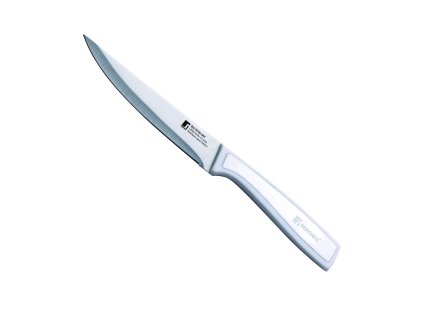 Univerzální nůž z nerezové oceli Bergner / 12,5 cm / bílá