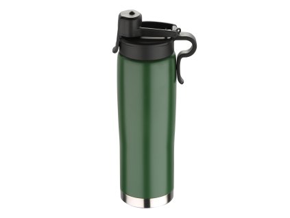 Láhev na pití z nerezové oceli Bergner 500 ml / zelená