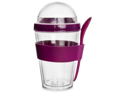 Uzavíratelný pohár s víkem 0,4 l