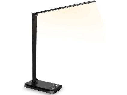 Stmívací LED stolní lampa QM019B / černá