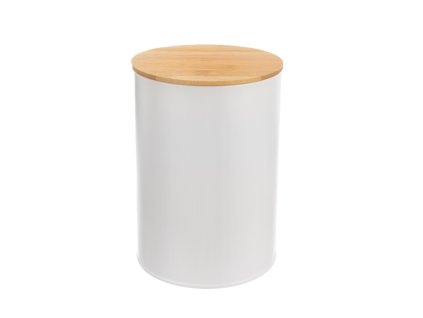 Dóza plech/bambus pr. 11 cm WHITELINE
