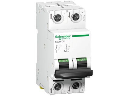 Jistič Schneider A9N61524 / 4A, C, DC C60H-DC