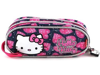 Školní penál Target Hello Kitty / modrá