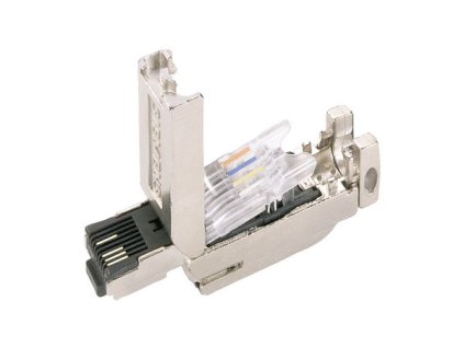 Modulární konektor Siemens RJ45 (2x2) / CAT5 / stíněný