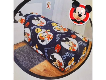 Prošívaný přehoz na dětskou postel 170 x 260 cm / Disney Mickey Mouse