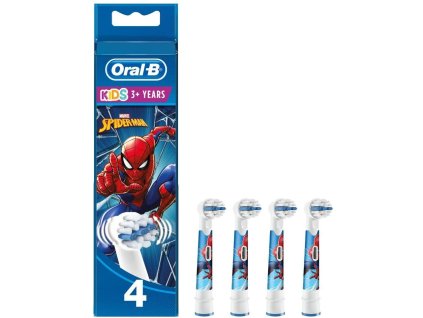 Náhradní hlavice Oral-B Kids Spiderman 4 ks